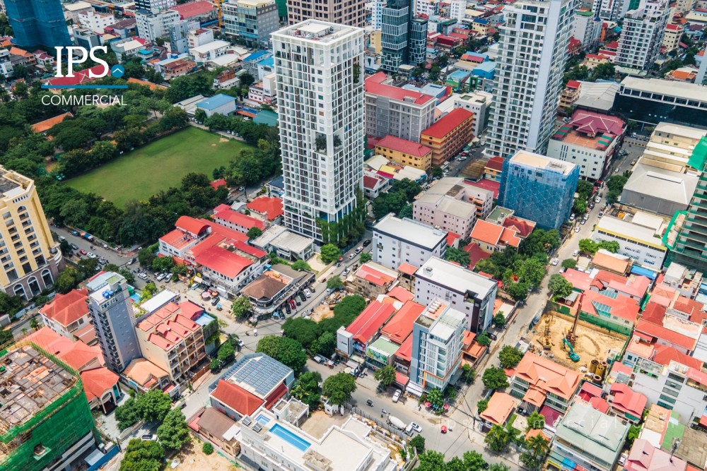 1448 Corner Lot For Sale – BKK1, Phnom Penh