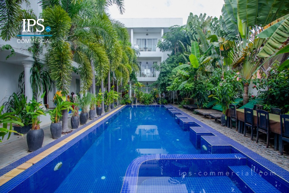 20 Bedroom Boutique Hotel For Rent – Sala Kamreuk, Siem Reap