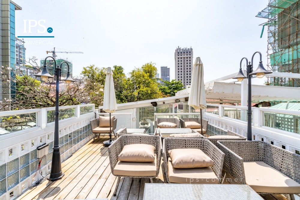 68.3 Sqm Rooftop Space For Rent – BKK1, Phnom Penh