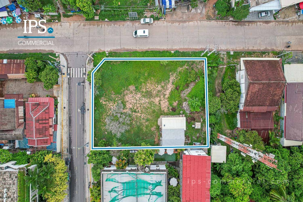 1,200 Sqm Commercial Land For Rent – Wat Bo, Sala Kamreuk, Siem Reap