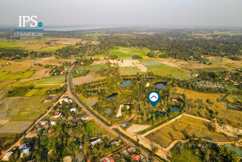 15,261 Sqm Land For Sale – Puok, Siem Reap