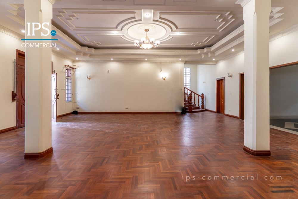 6 Bedroom Commercial Villa For Rent – BKK1, Phnom Penh