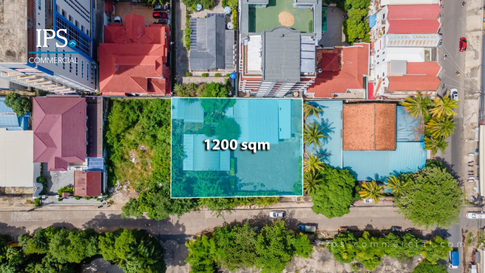 196 Sqm Retail Space with 1200 Sqm Land For Rent – Boeung Kak 2, Toul Kork, Phnom Penh