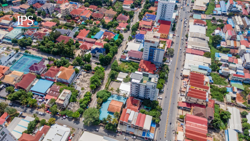 196 Sqm Retail Space with 1200 Sqm Land For Rent – Boeung Kak 2, Toul Kork, Phnom Penh