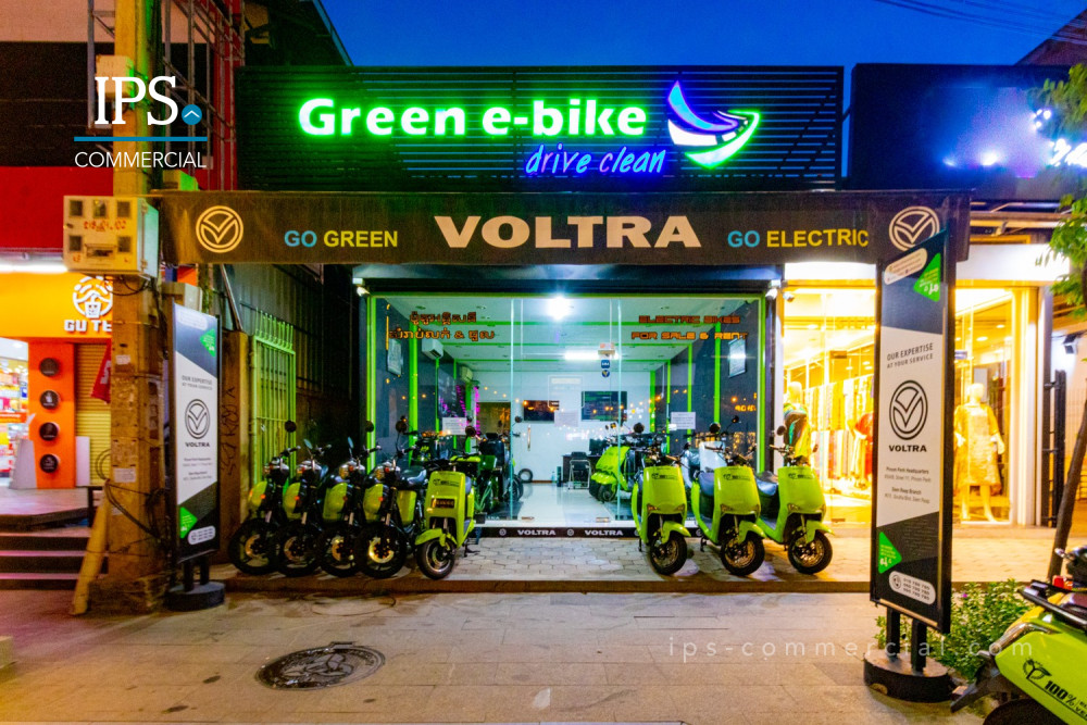Profitable E-bike Rental Business For Sale – Pub Street, Svay Dangkum, Siem Reap